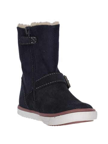 Lurchi Leren winterboots "Savi" donkerblauw