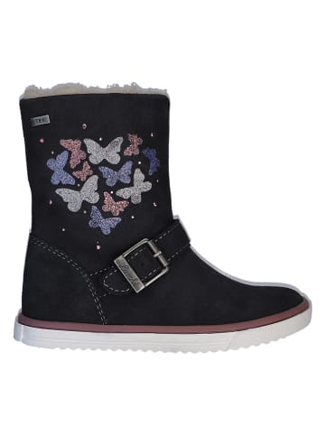 Lurchi Leren winterboots "Savi" donkerblauw