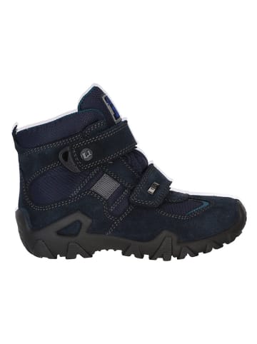 Lurchi Leder-Boots in Dunkelblau