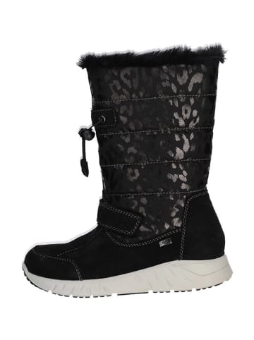 Lurchi Leder-Winterstiefel in Schwarz