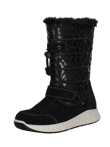 Lurchi Leder-Winterstiefel in Schwarz