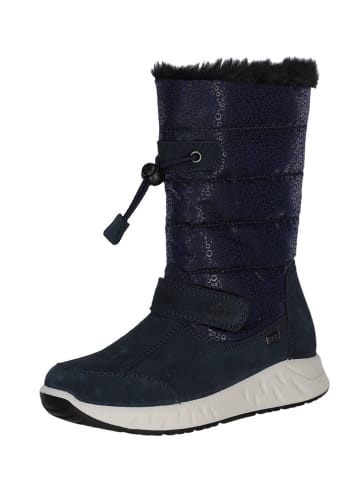 Lurchi Leren winterlaarzen donkerblauw