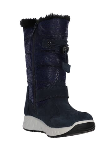 Lurchi Leren winterlaarzen donkerblauw