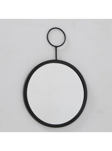 Boltze Lustro ścienne "Laly" w kolorze czarnym - 20 x 30 cm