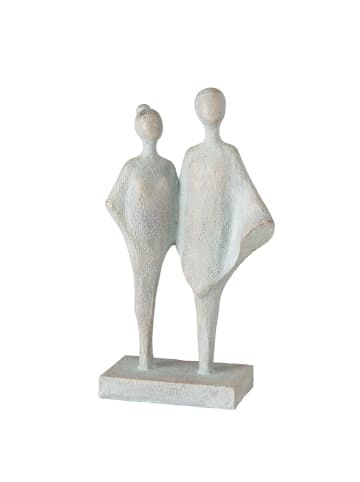Boltze Decoratief figuur "Fran" grijs - (H)30 cm
