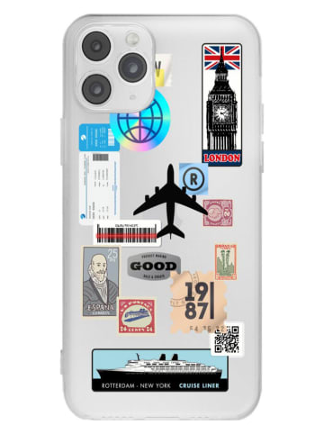 BERRIEPIE Case für iPhone 11 Pro Max in Transparent/ Bunt