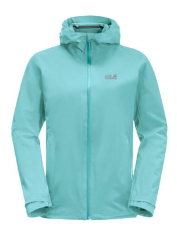 Jack Wolfskin Kurtka przeciwdeszczowa w kolorze błękitnym