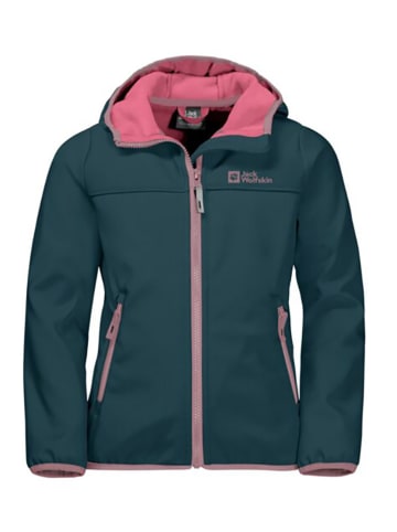 Jack Wolfskin Softshelljacke "Fourwinds" in Petrol