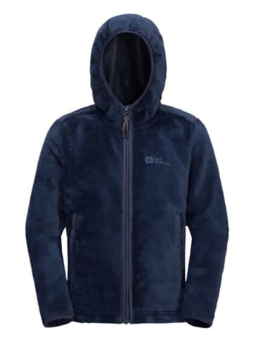 Jack Wolfskin Kurtka polarowa "Nepali" w kolorze granatowym