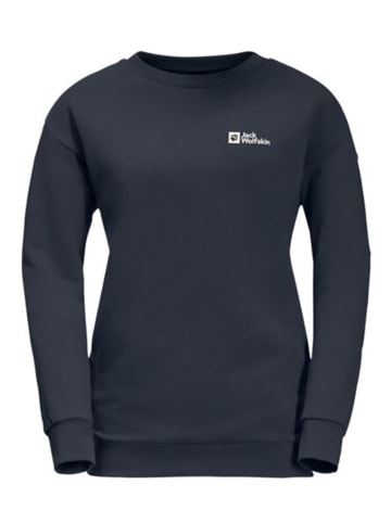 Jack Wolfskin Sweatshirt "Essential" donkerblauw