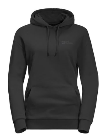 Jack Wolfskin Hoodie "Essential" zwart