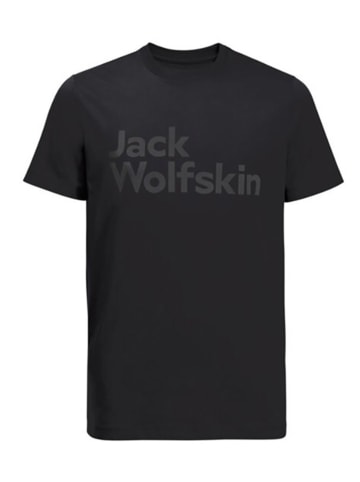 Jack Wolfskin Koszulka "Essential" w kolorze czarnym
