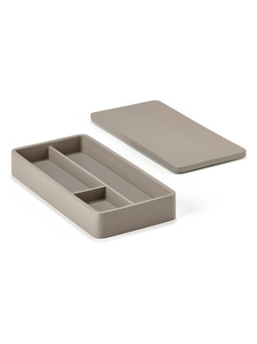 Zone Denmark Organizer "Zement" in Taupe - (B)20 x (H)3 x (T)10 cm