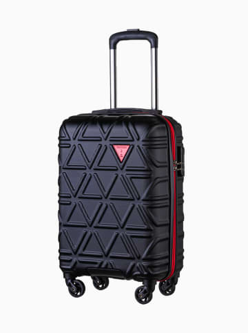 Puccini Hardcase-Trolley "California" in Dunkelblau - (B)34 x (H)54 x (T)20 cm