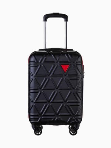 Puccini Hardcase-Trolley "California" in Dunkelblau - (B)34 x (H)54 x (T)20 cm