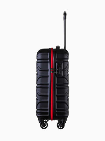 Puccini Hardcase-Trolley "California" in Dunkelblau - (B)34 x (H)54 x (T)20 cm