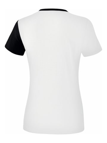 erima Koszulka sportowa "5-C" w kolorze biało-czarnym