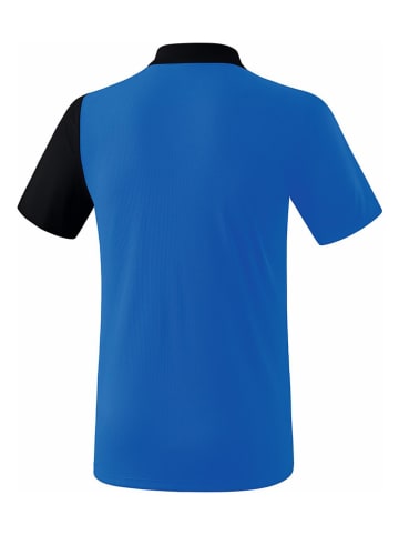 erima Trainingspoloshirt "5-C" zwart/blauw