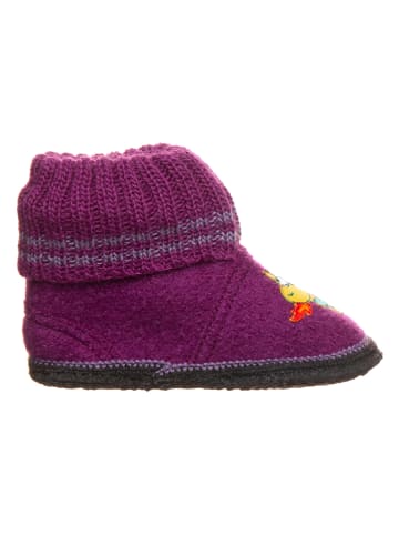 kitz-pichler Pantoffels "Draak" paars