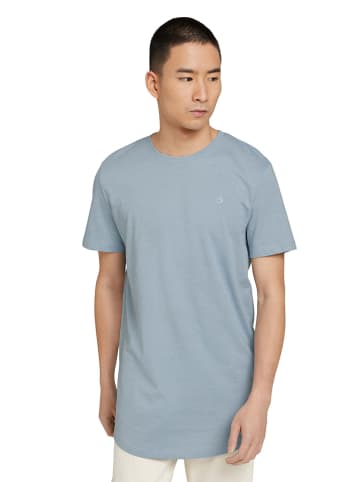Tom Tailor Shirt in Blau/ Grau