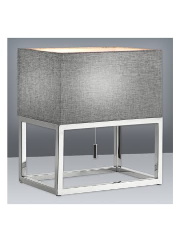 näve Tischleuchte "Alfa" in Grau - (H)34 cm