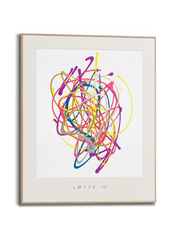 Orangewallz Gerahmter Kunstdruck