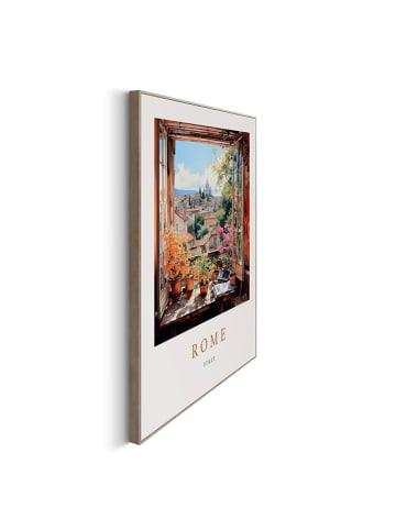 Orangewallz Gerahmter Kunstdruck