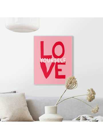 Orangewallz Ingelijste kunstdruk - (B)40 x (H)50 cm