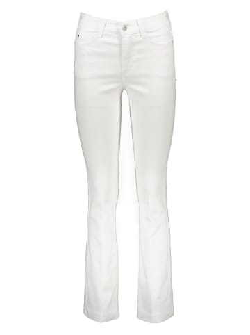 MAC Dżinsy "Dream" - Slim fit - w kolorze białym