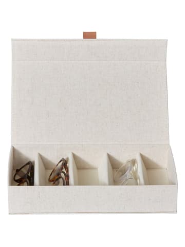 STORE IT Ordnungsbox in Creme - (B)30 x (H)6 x (T)17 cm