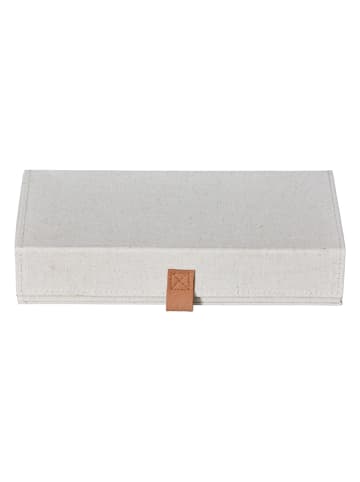 STORE IT Ordnungsbox in Creme - (B)30 x (H)6 x (T)17 cm