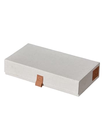 STORE IT Ordnungsbox in Creme - (B)30 x (H)6 x (T)17 cm