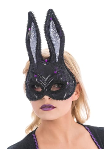 CHAKS Maske "Black Bunny" in Schwarz