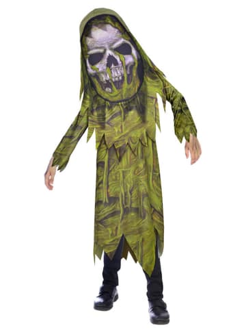 amscan 2-delig kostuum "Swamp Zombie" kaki