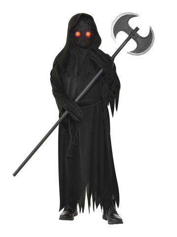 amscan 5-częściowy kostium "Glaring Reaper" w kolorze czarnym