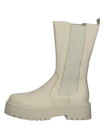 Steve Madden Leder-Chelsea-Boots in Beige