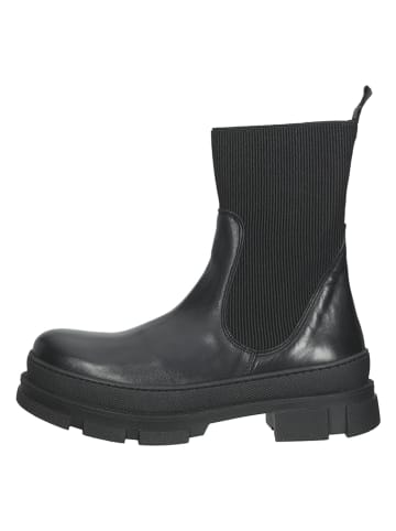 Steve Madden Leder-Boots in Schwarz