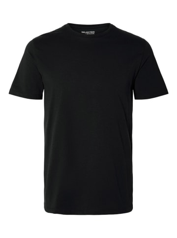 SELECTED HOMME Koszulka "Dan" w kolorze czarnym