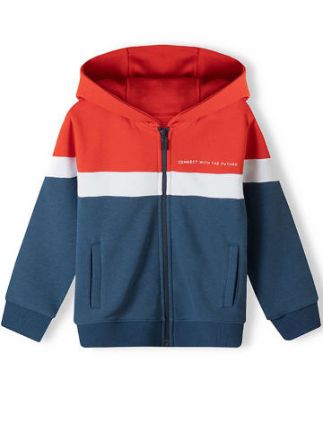 Minoti 2-delige outfit blauw/rood