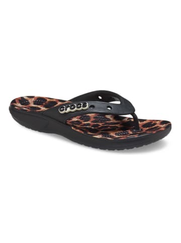 Crocs Zehentrenner in Schwarz