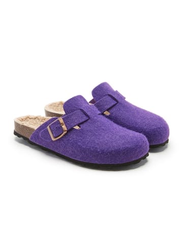 billowy Hausschuhe in Violett