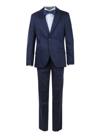 G.O.L.® FINEST COLLECTION Garnitur - Slim fit - w kolorze granatowym