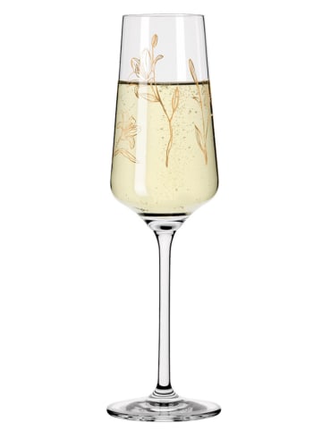RITZENHOFF Kieliszek w kolorze złotym do szampana - 230 ml