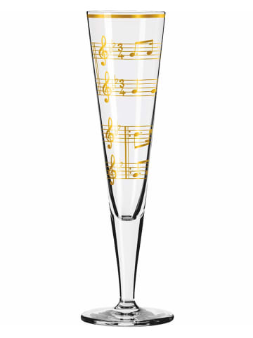 RITZENHOFF 2er-Set: Champagnergläser "Goldnacht" in Gold - 205 ml