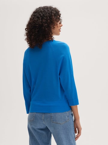 OPUS Sweter "Potura" w kolorze niebieskim