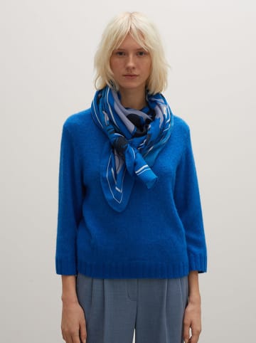 OPUS Doek "Avisi" blauw - (L)120 x (B)120 cm