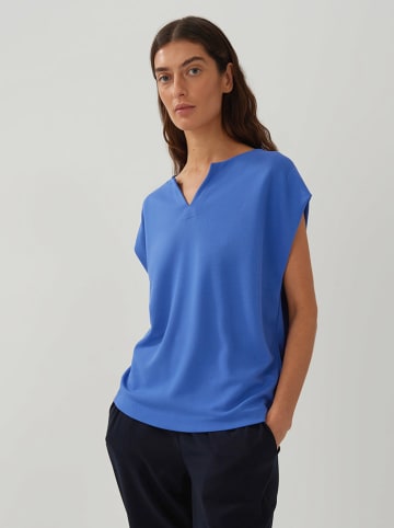 Someday Koszulka "Ujane" w kolorze niebieskim