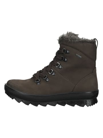 Legero Leder-Boots in Khaki