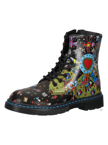 Dockers by Gerli Boots zwart/meerkleurig