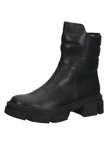 ILC Leder-Boots in Schwarz